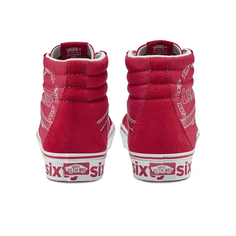 Vans ComfyCush SK8 Hi Reissue 'Red White'-4