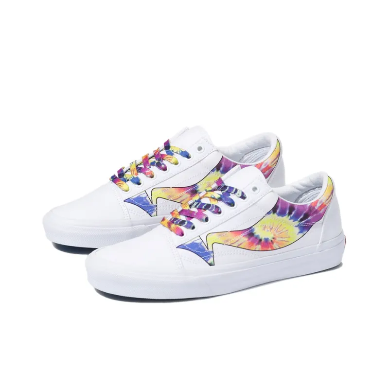 Vans Old Skool White Tie Dye Unisex 'White'-1