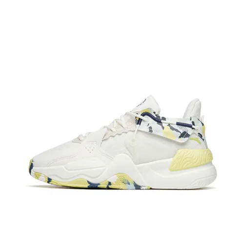 Anta Life Collection G6 Soup Anti Slip Wear Resistant Low Top Skateboard Shoes Men's White Gray Blue