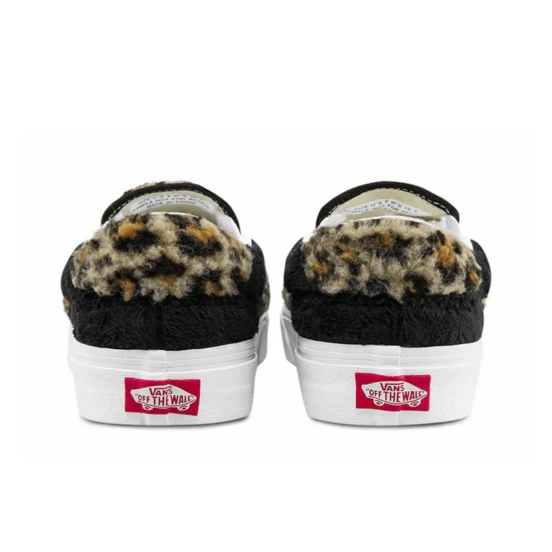 Vans Slip On Sherpa Leopard Women's-4