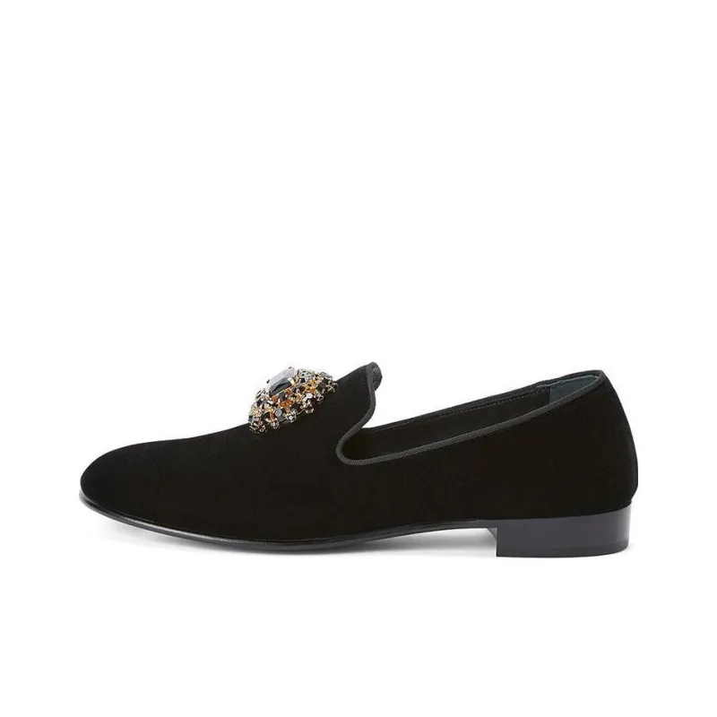 Giuseppe Zanotti Remye Rhinestone embellished Loafers-0