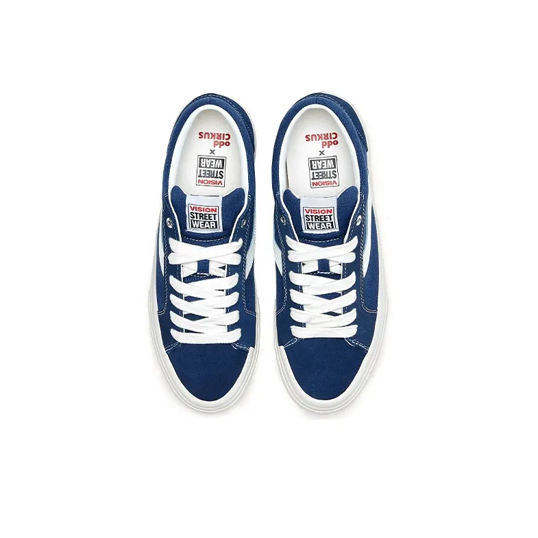 Vision Street Wear Astley Pro Skateboard Shoes Unisex Low Top Blue-3