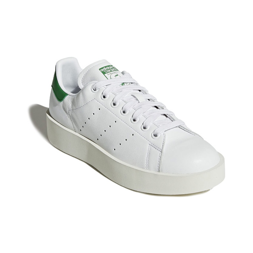 Adidas stan smith bold white green online