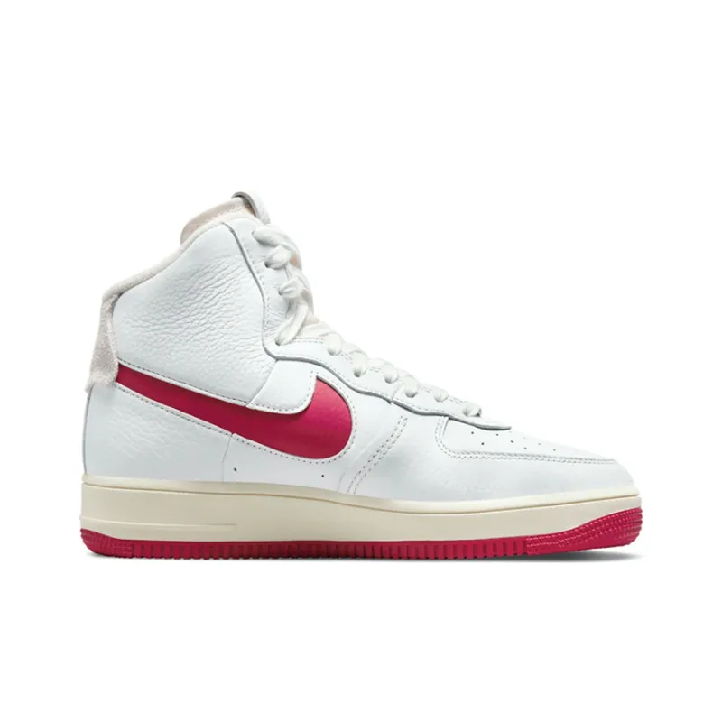 Nike Air Force 1 High Sculpt Summit White Gym Red Women's-1