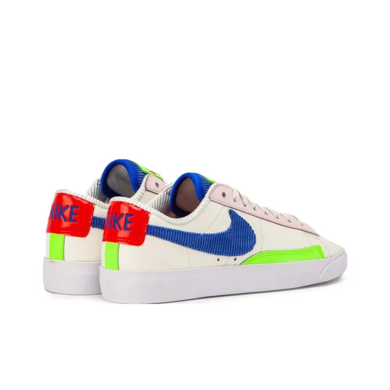 Nike 'S Blazer Low Sail/Racer Blue Arctic Pink Women's-3