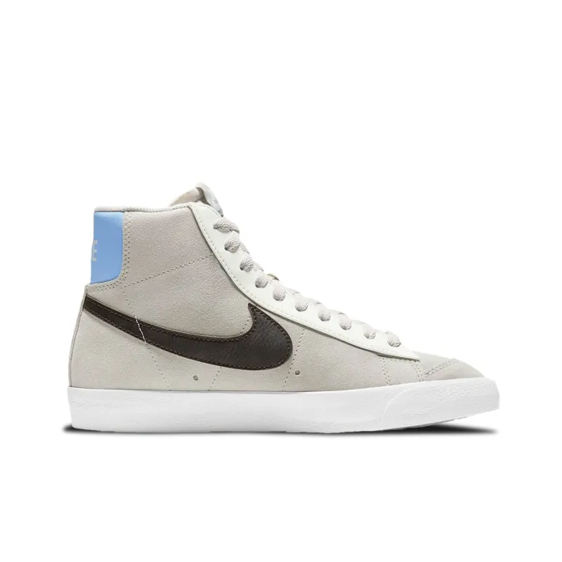 Nike Blazer Mid 77 Grey Light Blue-1