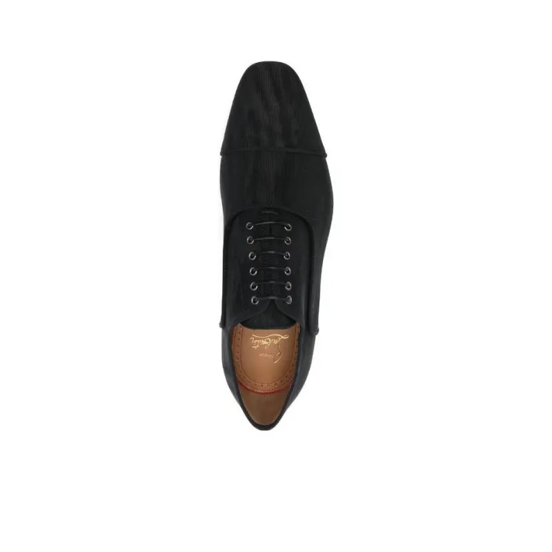 Christian Louboutin Spike-detail Leather Oxford Shoes-4