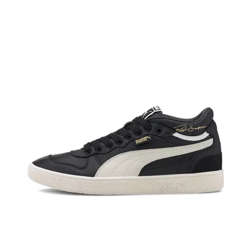 PUMA Ralph Sampson Skateboard Shoes Unisex Low-Top Black/White