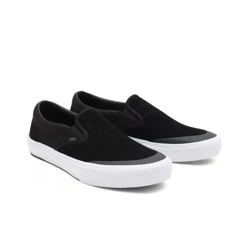 Vans Bmx Slip On Black Grey White-2