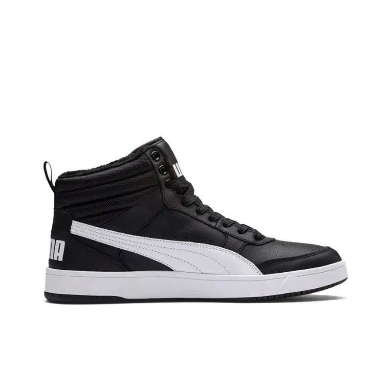 PUMA Rebound Street V2 Fur 'Black White' Women's-1