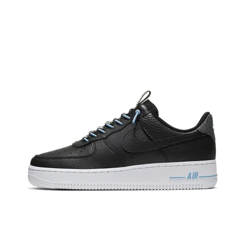 Nike Air Force 1 Low '07 Lux Black Light Blue Women's