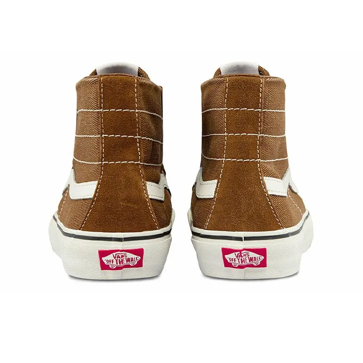 Vans Unisex SK8 HI 138 Decon Sf High Top Sneakers Brown-4