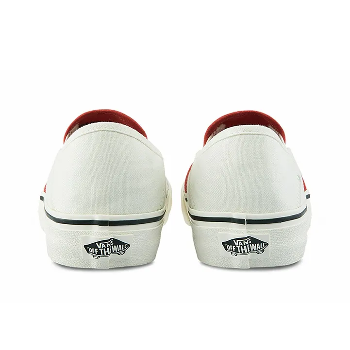 Vans Slip on Chessboard Red/White Women's-3
