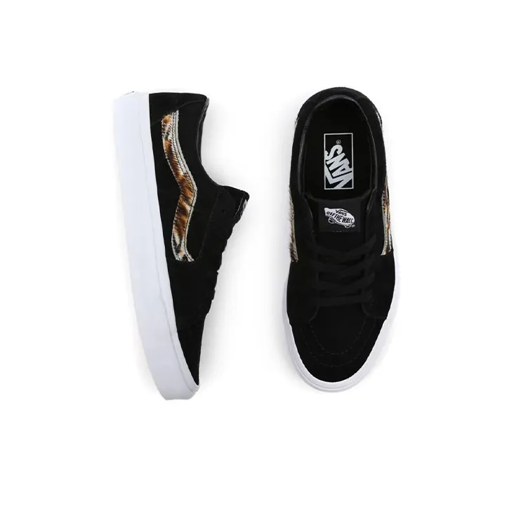 Vans Soft Suede SK8 Low Sneakers Black Women's-3