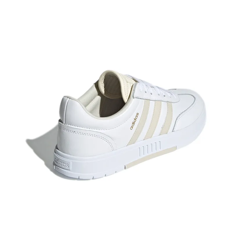Adidas Neo Gradas Abrasion Resistant Low Top Skateboard Shoes Men's White-3