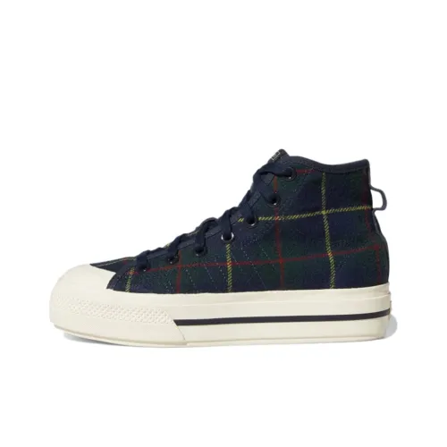 Adidas Nizza RF Platform Mid Plaid Women's