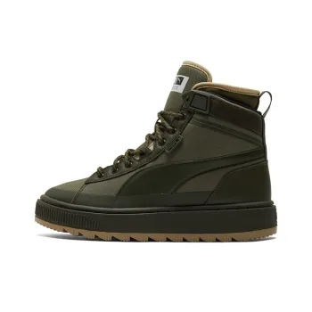 PUMA Unisex Suede Mid Wtr Sneakers Green