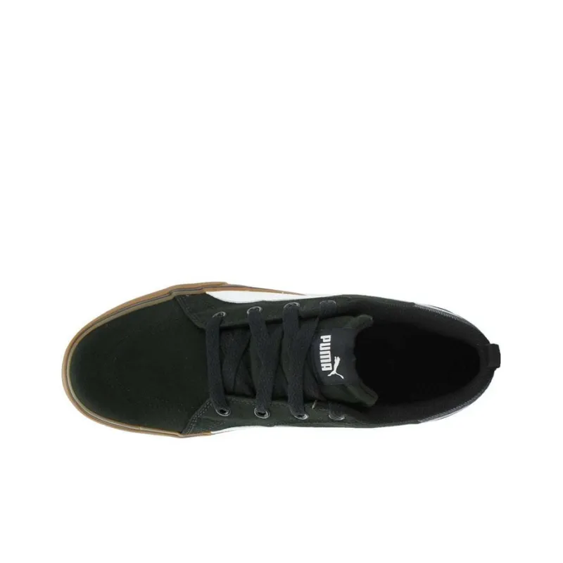 PUMA Bridger Skateboard Shoes Men Low-Top Black/Gray/White-3