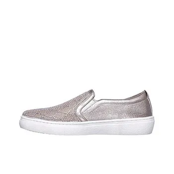 Skechers Skateboard Shoes Women's Low-Top Rose Gold