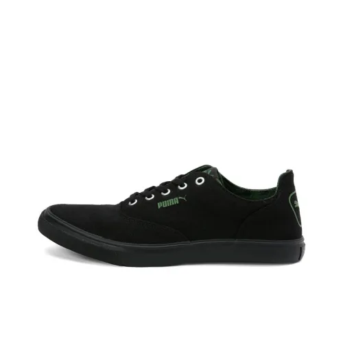 PUMA Firm Skateboard Shoes Men Low-Top Black