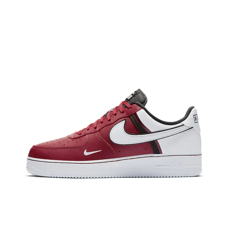 Nike Air Force 1 Low 07 LV8 Red Black-0