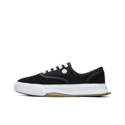 Mihara Yasuhiro X FILA FM Skateboard Shoes Men Low-Top Black