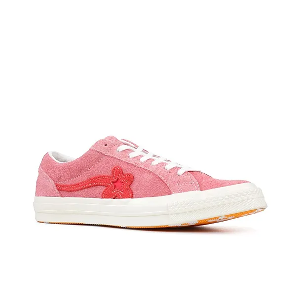 Converse One Star Ox Tyler The Creator Golf Le Fleur Geranium Pink-2