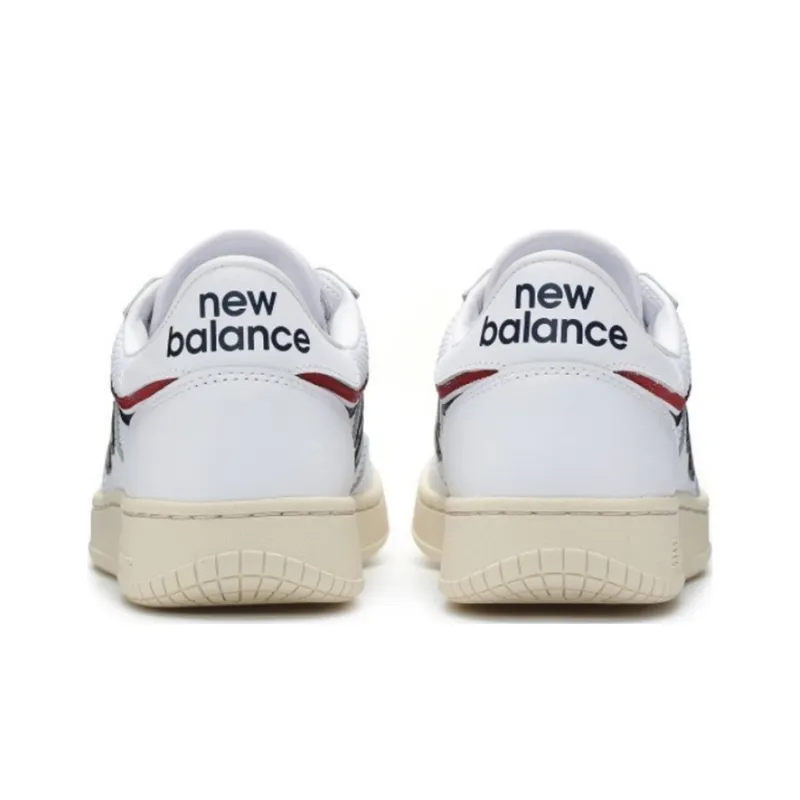 New Balance 400 Series Retro Low Tops Casual Skateboarding Shoes Unisex White-4