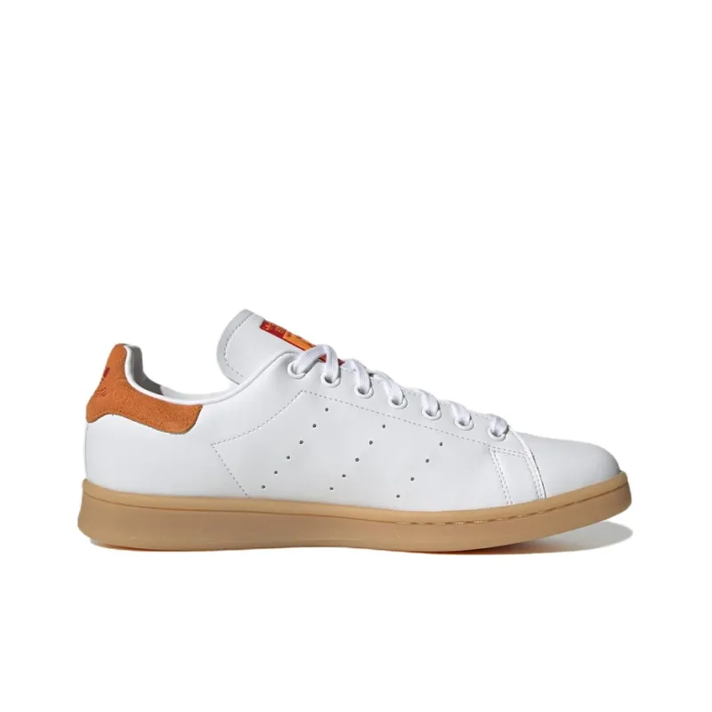 Adidas Stan Smith White Orange Gum-1