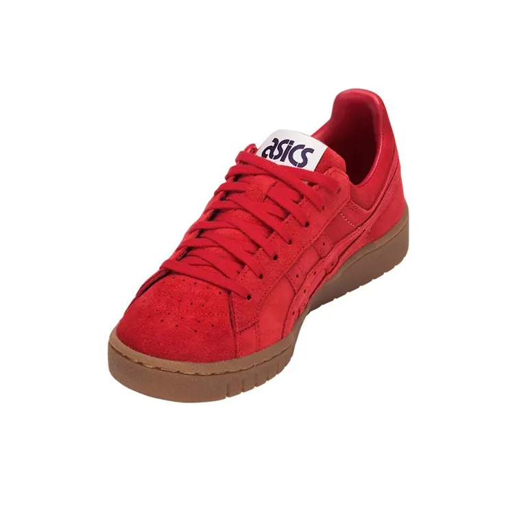 Asics Gel-Ptg Anti-Slip Wear-Resistant Low-Top Skateboard Shoes Unisex Red-3