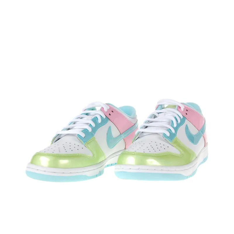 Nike Dunk Low 'White Pink Blue' GS-1