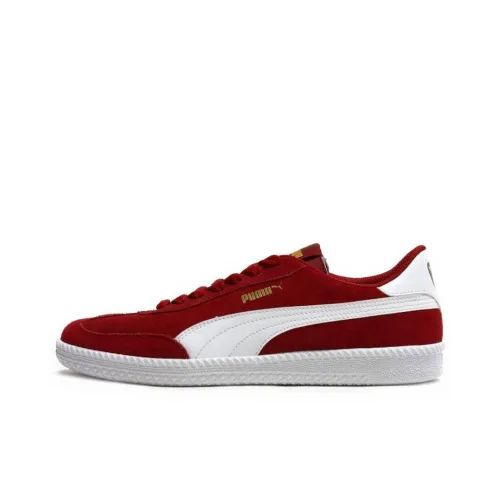 PUMA Astro Cup Skateboard Shoes Unisex Low-Top Red