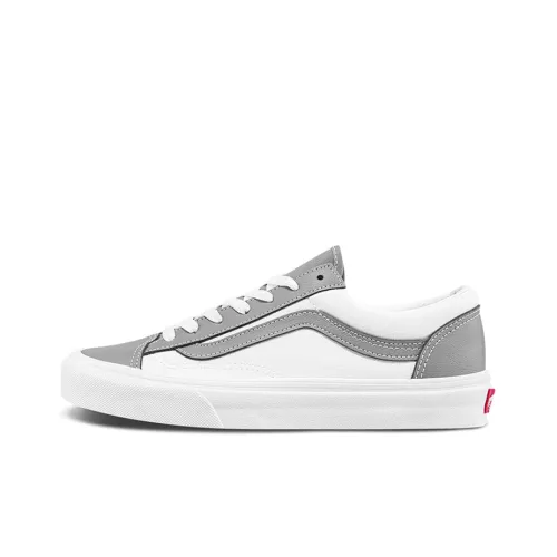 Vans Style 36 Skateboard Shoes Unisex Low-Top Gray/White