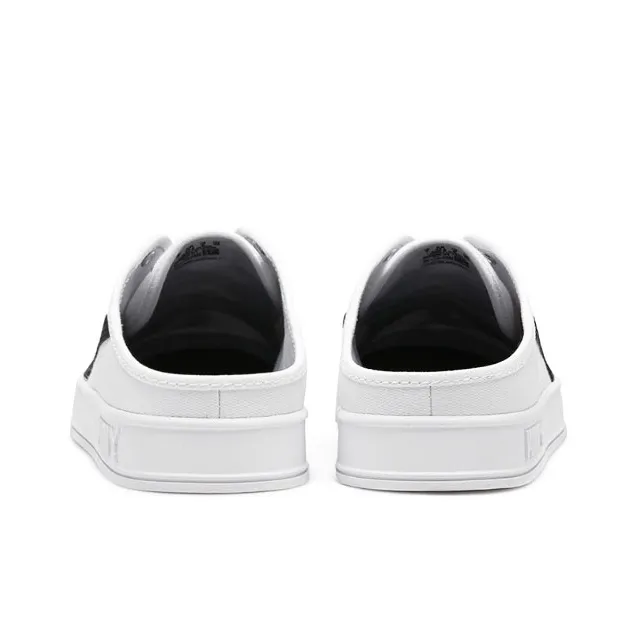 PUMA Smash Vulc Mule White/Black-4