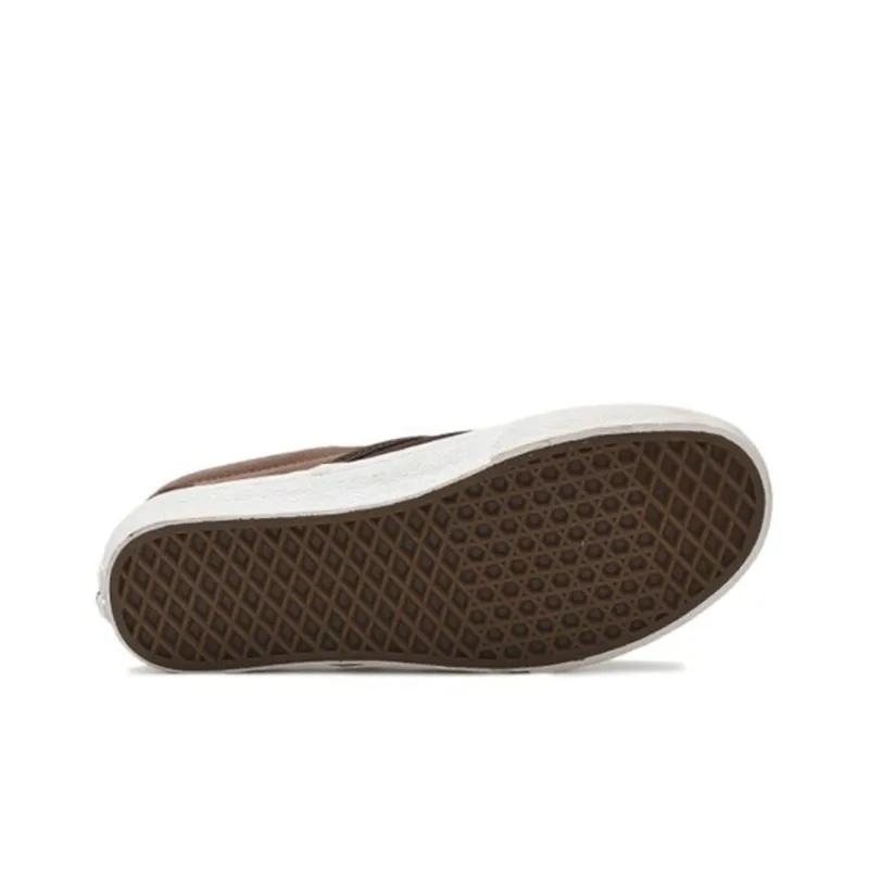 Vans Classic Slip On Retro Low Top Casual Skate Shoes Unisex Brown-3