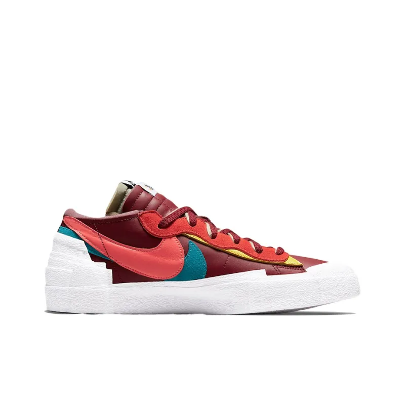 Nike Blazer Low Sacai Kaws Red-1