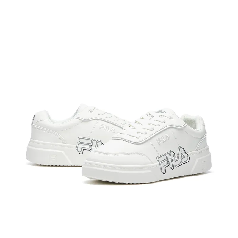 FILA Game Point Platform Sneakers White-3