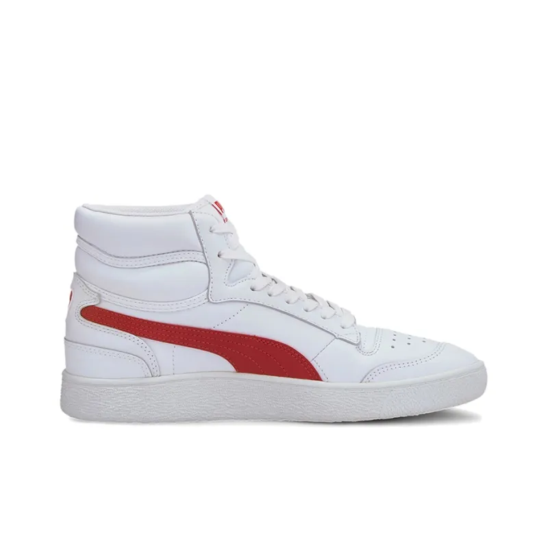 PUMA Ralph Sampson Mid 'White High Risk Red'-1