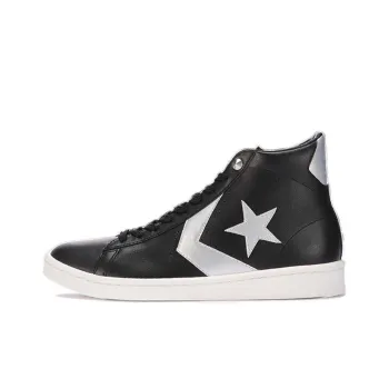 Converse Mastermind Japan Converse Pro Leather Hi Crossover Casual Skateboarding Shoes Unisex Black Silver