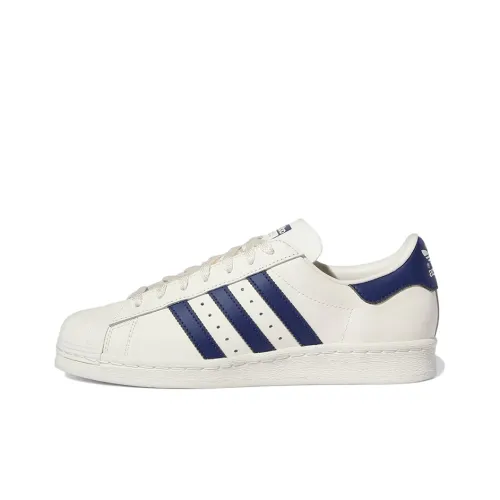 Adidas Superstar 82 White Dark Blue