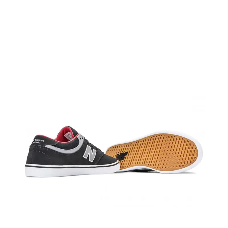 New Balance NB Quincy 254 Skateboard Shoes Men Low-Top Black/Gray-3