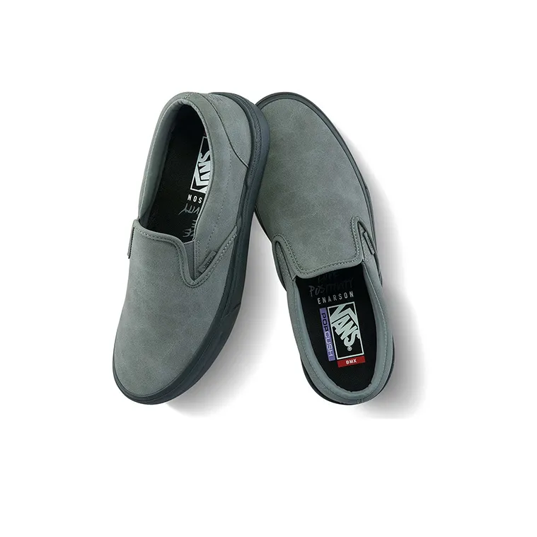 Slip On Dennis Enarson X Bmx Vans 'Pewter'-3