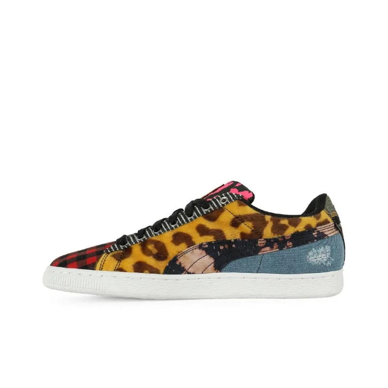 PUMA Court Culture Sneakers Black/White/Yellow/Red/Blue-0