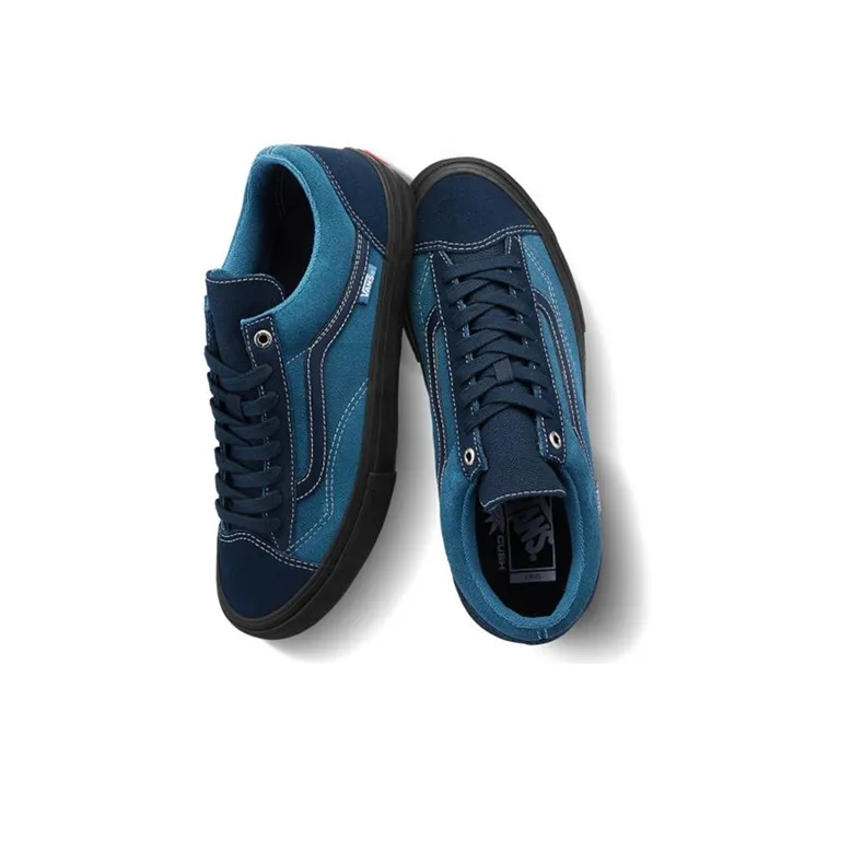 Vans Style 36 Pro Low-Top Skateboard Shoes Unisex Blue-2