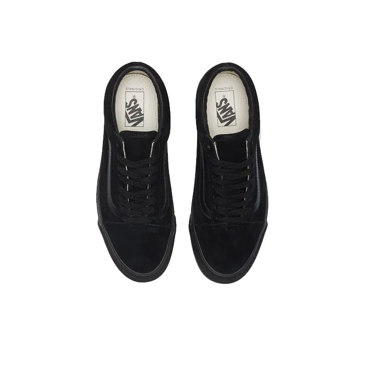Vans Old Skool Lx Leather Suede 'Black'-2
