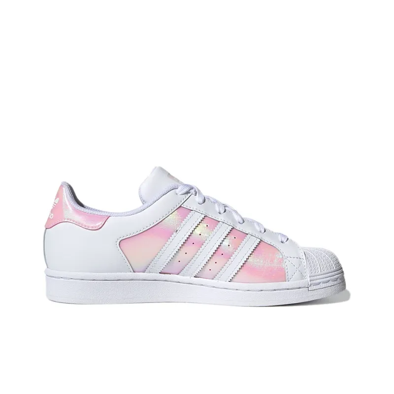 Adidas Superstar White Clear Pink Women's-1