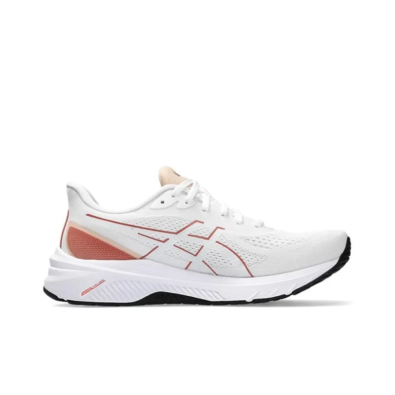 Asics GT 1000 12 Cushioning Slip Resistant Breathable Rebound Low Top Running Shoes Women's White-1