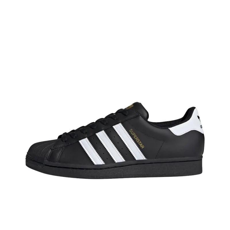 Adidas Superstar Core Black Cloud White Gold-0