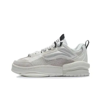 LiNing Wave Zen Lightweight Wear Resistant And Slip Resistant Low Top Skateboard Shoes Women's Snow