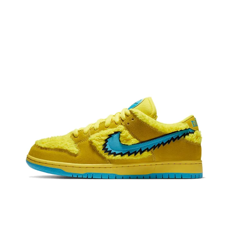 Nike Sb Dunk Low Grateful Dead Bears Opti Yellow-0